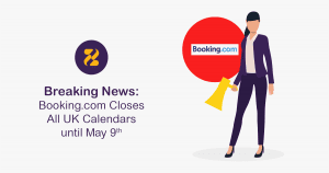 Breaking News: Booking.com Closes All UK Calendars until May 9th
