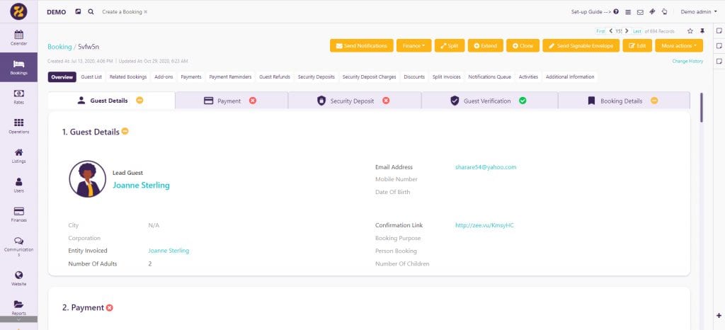 How does Automated-Booking-Processing of zeevou works? Zeevou hub