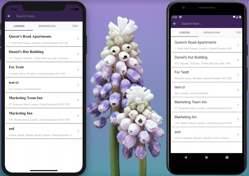 Zeevou Housekeeping Mobile App