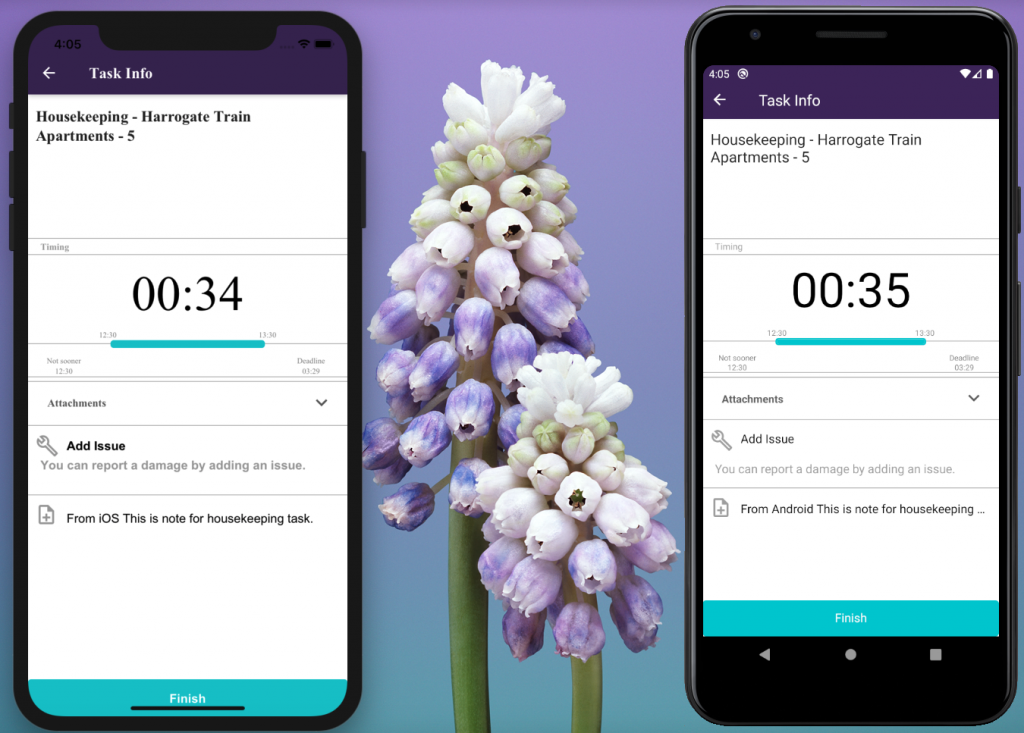 Zeevou Housekeeping Mobile App