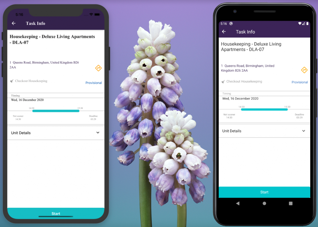 Zeevou Housekeeping Mobile App