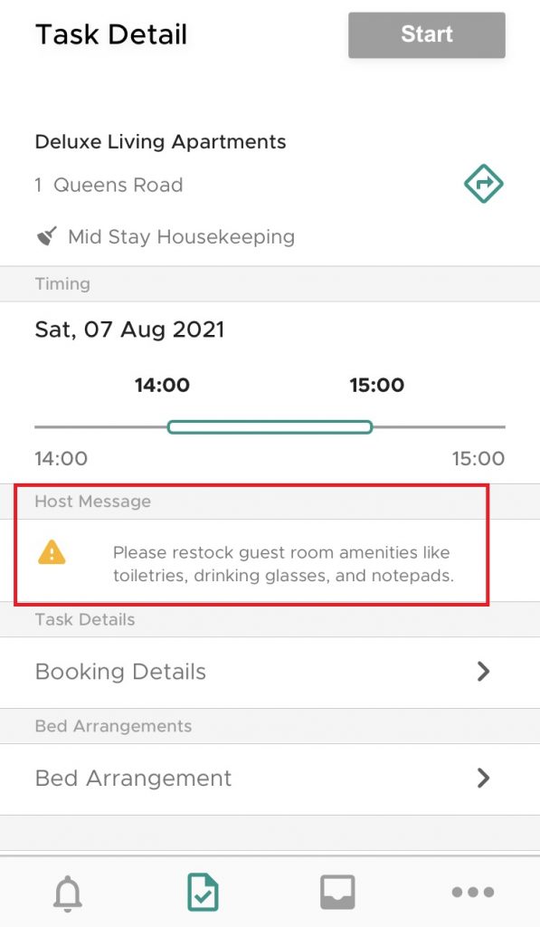 Housekeeping Mobile App Zeevou