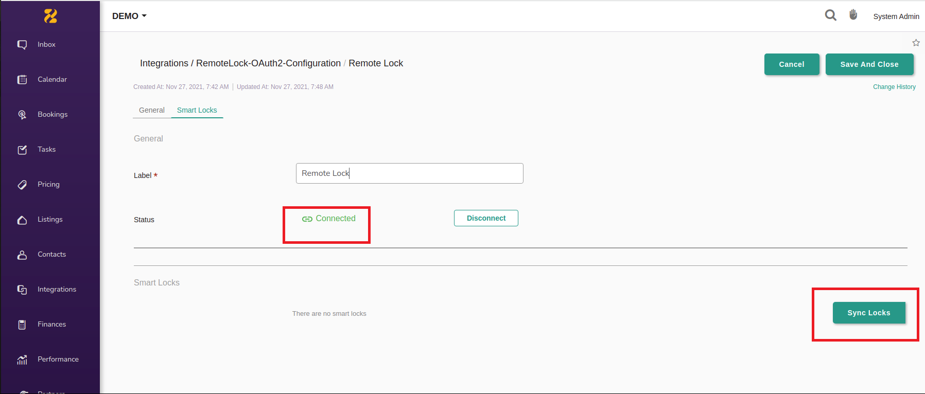 Zeevou Smartlock Integration Guide