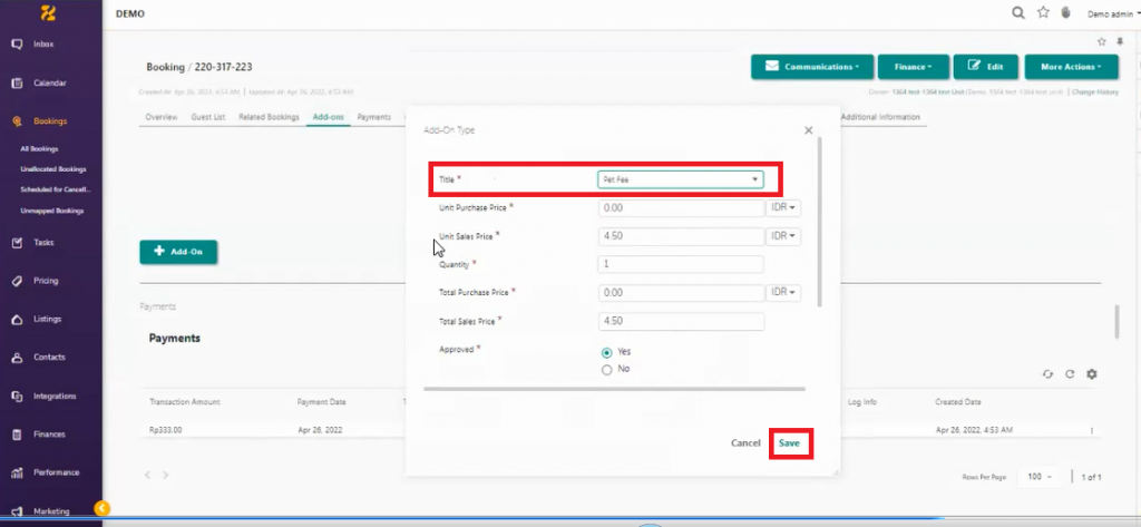 How can I delete or archive Add-on types- Zeevou