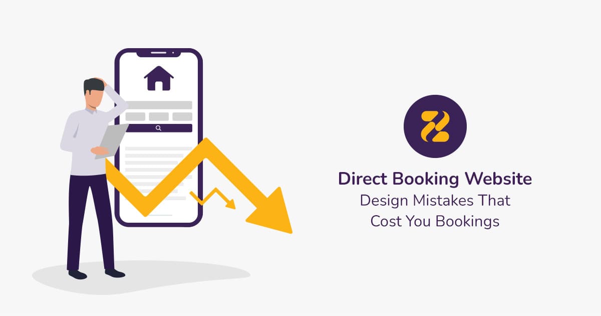 Direct Booking Sign 9 Direct Booking Website Design Mistakes That Cost You Bookings - Zeevou