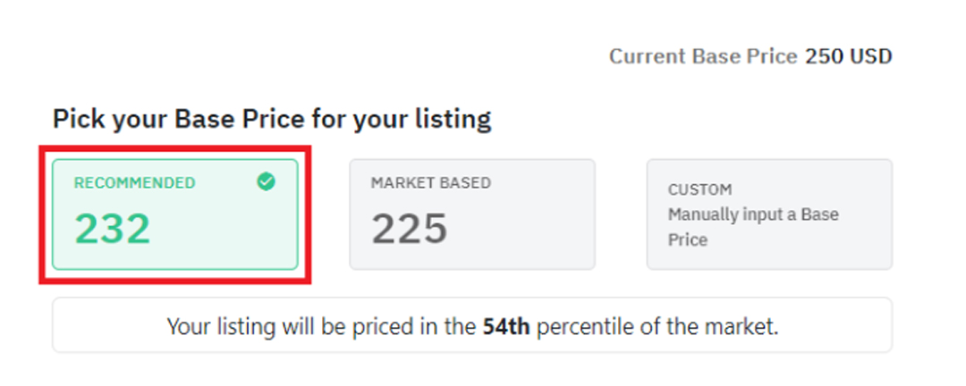 PriceLabs base price- Zeevou