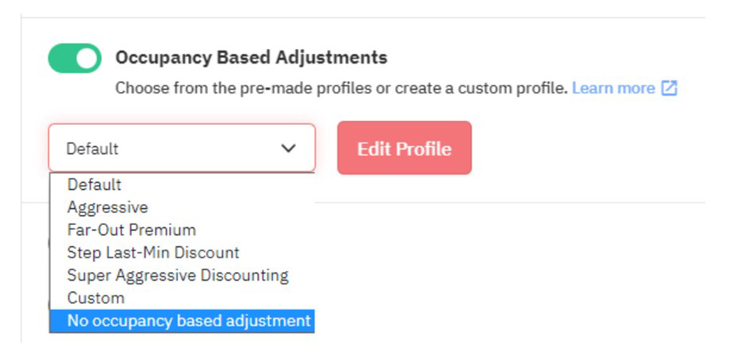 PriceLabs Occupancy Based Adjustment- Zeevou