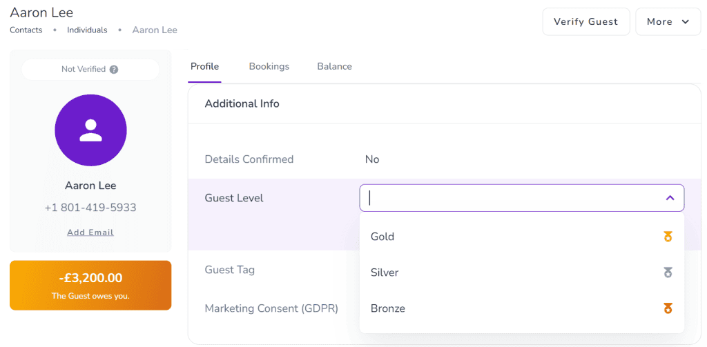 VIP Guest Flagging - Increase Your Guest Experience