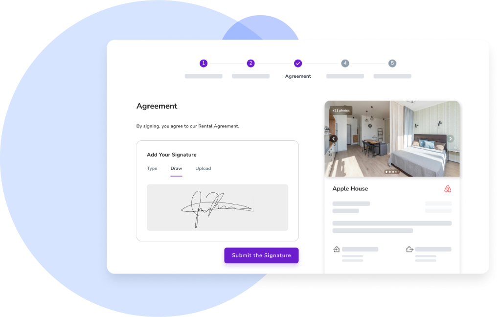 E-Signature Rental Agreement - Zeevou