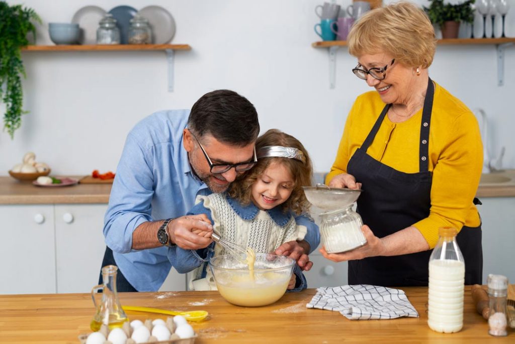 Equipping your kitchen with utensils for baking cookies as vacation rental indoor activities - Zeevou