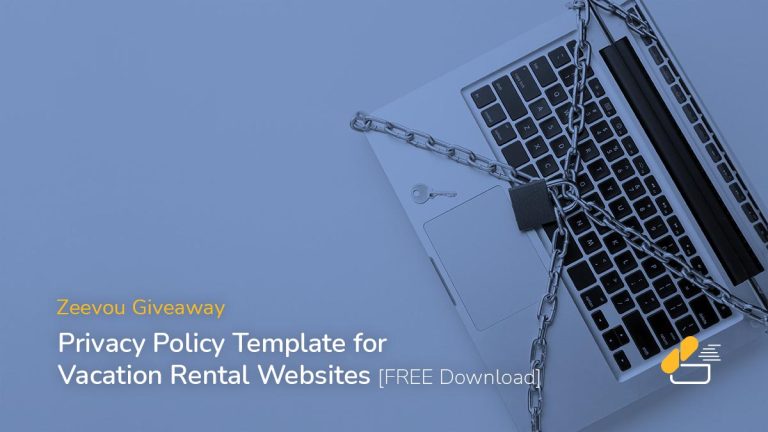 Privacy Policy Template for Vacation Rental Websites - Zeevou