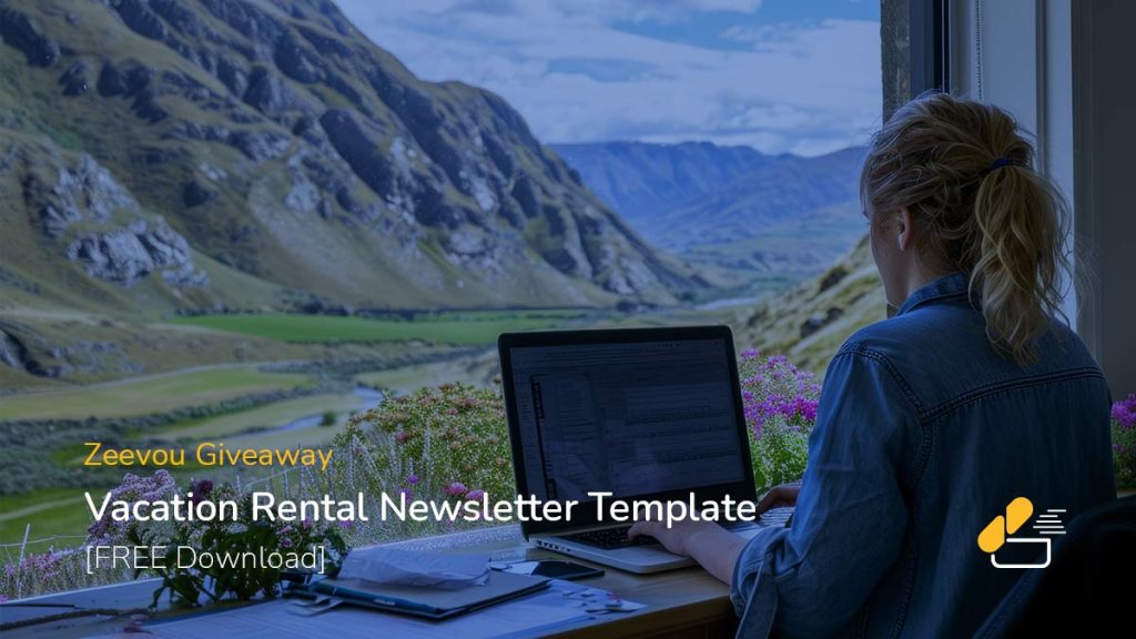 Vacation Rental Newsletter Template - Zeevou