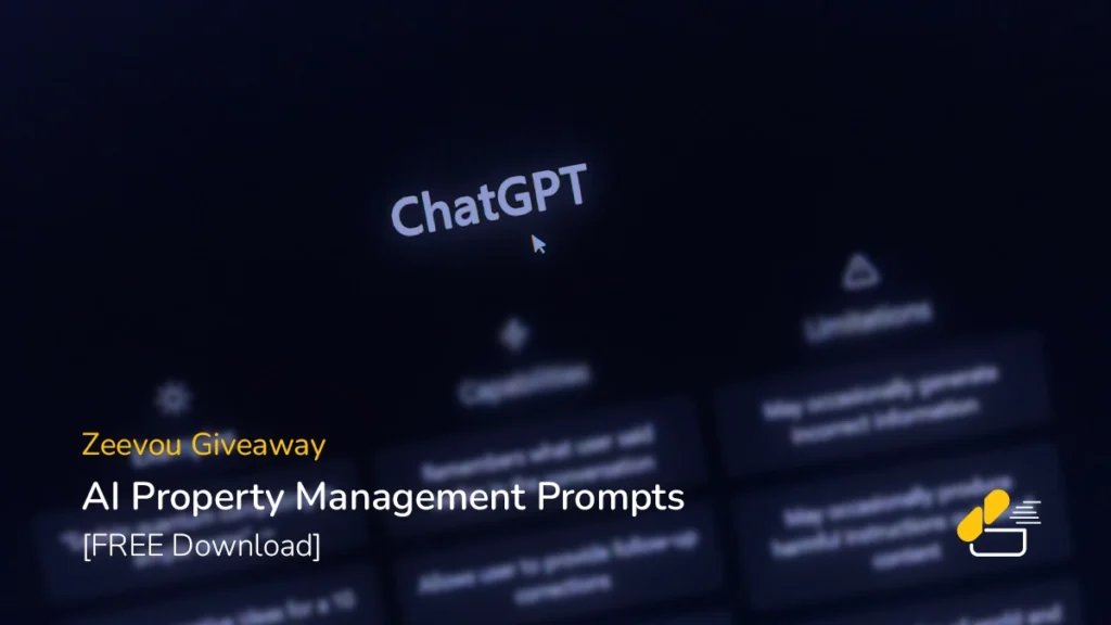 Giveaway Featured Image AI Property Management Prompts