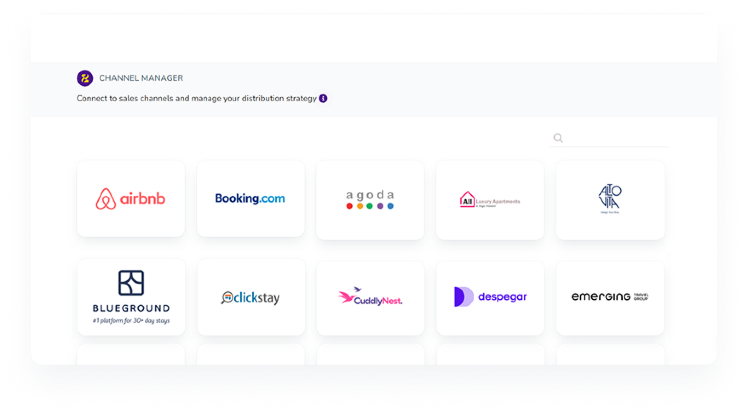 channel manager hero section